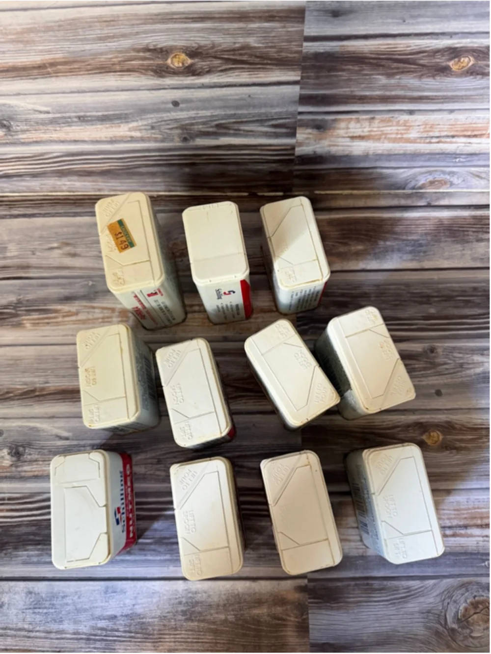 Vintage schilling spice tin collection